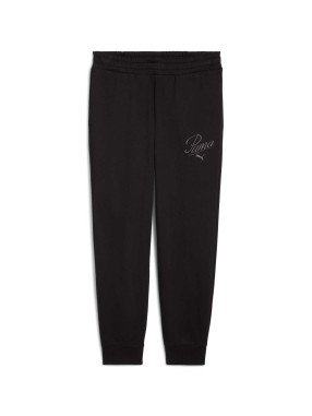 PUMA Спортно долнище ESS SCRIPT Sweatpants FL cl