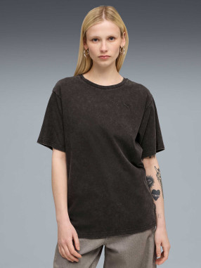 PUMA Тениска ESS ELEVATED Relaxed Wash Tee