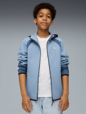 PUMA Суитшърт EVOSTRIPE Full-Zip Hoodie DK B