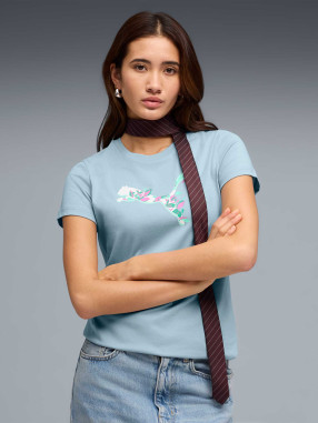 PUMA Тениска GRAPHICS Floral Cat Tee