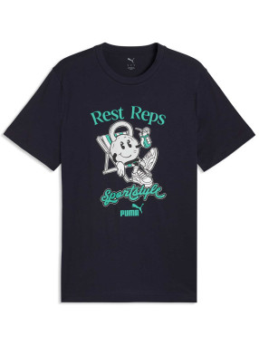 PUMA Тениска GRAPHIC Quote Tee