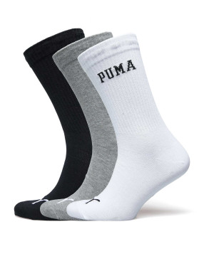 PUMA Sosete Unisex Logo Crew 3p
