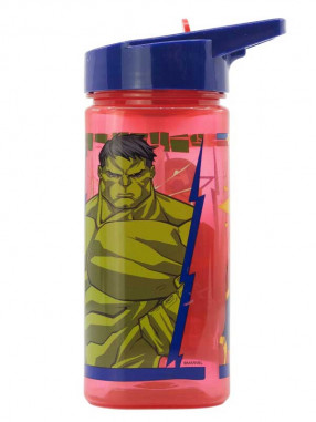 KIDS MOVIE HEROES Παιδικό Μπουκάλι Avengers SQUARE WATER BOTTLE 530 ML