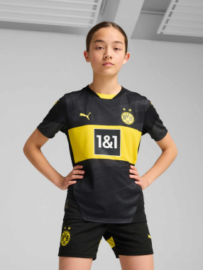 PUMA Tricou Bvb Away Jersey Replica Jr