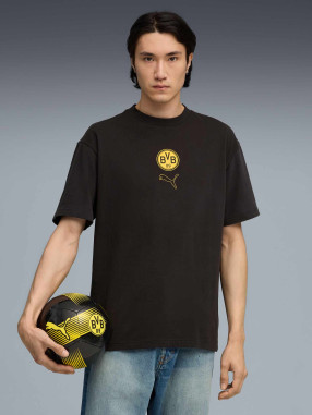 PUMA Κοντομάνικη Μπλούζα BVB FtblStatement Cellerator Tee