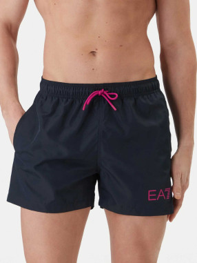 EA7 Emporio Armani Плувни шорти WATER SPORTS BW M EXTENDED LOGO BOXER