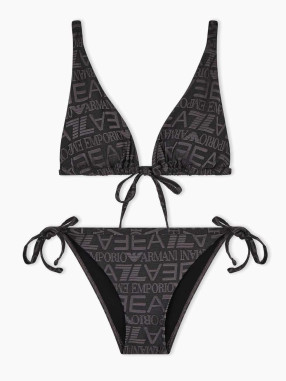 EA7 Emporio Armani Бански 2 части WATER SPORTS BW GRAPHIC W TRIANGLE
