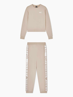 EA7 Emporio Armani Спортен екип NATURAL VENTUS7 W T-SUIT T-TOP CN CH