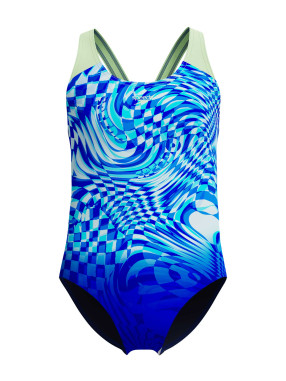 SPEEDO Цял бански GIRLS ENG PRINT SPLASHBACK 1PC