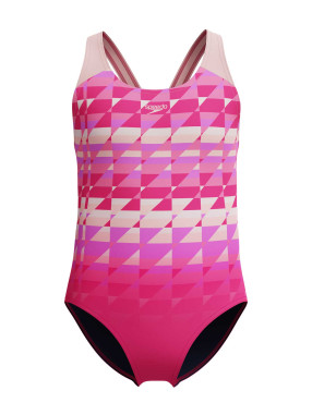 SPEEDO Цял бански GIRLS ENG PRINT SPLASHBACK 1PC