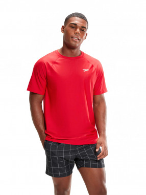 SPEEDO MENS ESSENTIAL Short Sleeve Swim Top