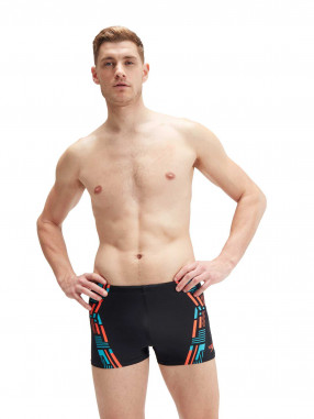 SPEEDO Muške kupaće gaće MENS TECH PRINT AQUASHORT