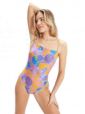 SPEEDO Ženski jednodelni kupaći kostim WOMENS PRINTED ADJUSTABLE THINSTRAP