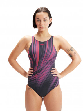 SPEEDO Ženski jednodelni kupaći kostim WOMENS SHAPING ENLACE PRINTED