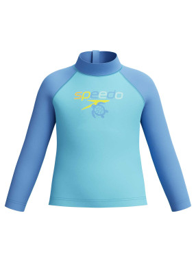 SPEEDO Блуза с UV защита KIDS L/S PRINT RASH GUARD