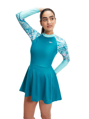 SPEEDO Ženska haljina sa UV zaštitom WOMANS LONG SLEEVE SWIM DRESS