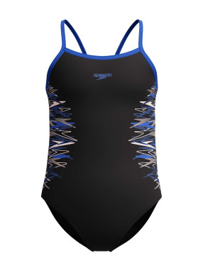 SPEEDO Цял бански GIRLS PLMT TSTRP MSCLBCK 1PC