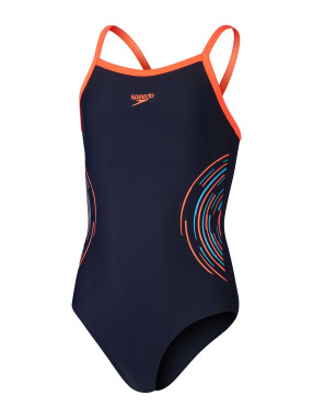 SPEEDO Dečiji jednodelni kupaći kostim PLMT PT TSTRP MSCLBCK 1PC