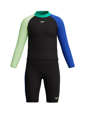 SPEEDO Dečiji dvodelni kupaći kostim sa UV zaštitom  BOYS COLOURBLOCK SET