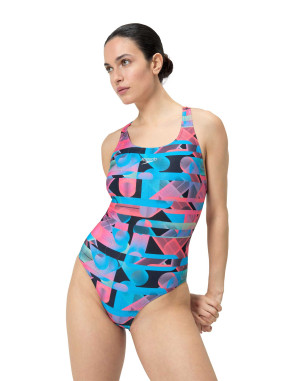 SPEEDO ZENSKI KUPACI KOSTIM SPEEDO ALLOVER DIGITAL POVERBACK