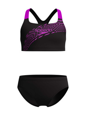 SPEEDO Girls' Medley Logo Two-Piece Swimsuit