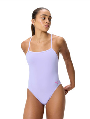 SPEEDO Цял бански SOLID V-BACK 1PC AF