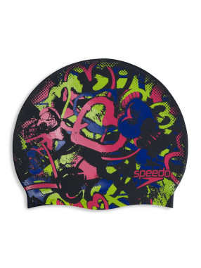 SPEEDO PRINTED SILICONE Cap