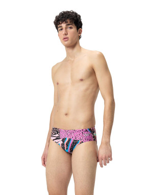 SPEEDO MENS 8CM ALLOVER DIGITAL BRIEF