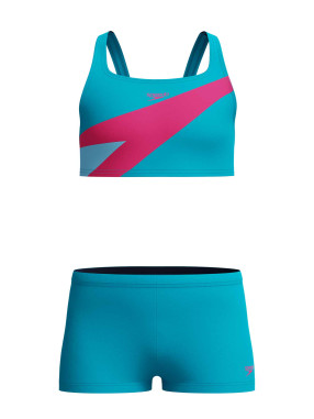 SPEEDO Бански 2 части GIRLS HYPERBOOM BUTTERFLY BACK 2PC