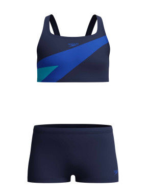 SPEEDO Бански 2 части GIRLS HYPERBOOM BUTTERFLY BACK 2PC