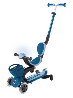 GLOBBER 5 in 1 BABY LEARN 360 FLASH LIGHTS Scooter