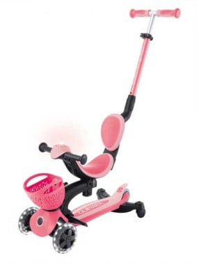 GLOBBER 5 in 1 BABY LEARN 360 FLASH LIGHTS Scooter