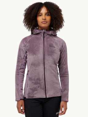 JACK WOLFSKIN ROTWAND HOODED FZ W Jacket