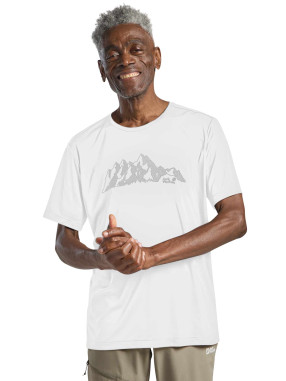 JACK WOLFSKIN Тениска PEAK GRAPHIC T M