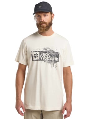 JACK WOLFSKIN Κοντομάνικη Μπλούζα BRAND T M