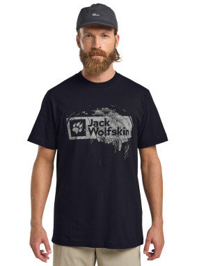 JACK WOLFSKIN Κοντομάνικη Μπλούζα BRAND T M