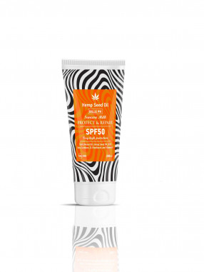 BODI BEAUTY Слънцезащитно мляко за тяло с канабис SPF 50