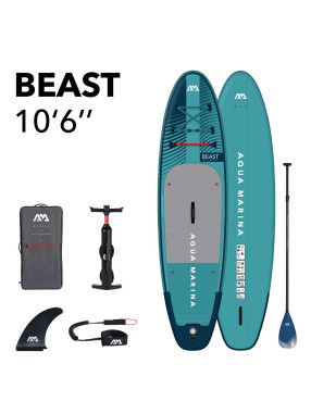 AQUAMARINA Надуваем SUP BEAST