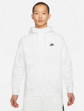 NIKE Αθλητική Ζακέτα M CLUB HOODIE FZ BB