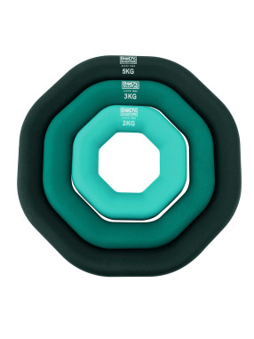 BODY SCULPTURE Set inele cu greutati 10 kg