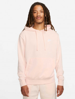 NIKE Μακρυμάνικη Μπλούζα M CLUB HOODIE PO FT
