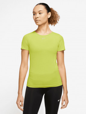 NIKE Κοντομάνικη Μπλούζα W NK DFADV AURA SLIM SS TOP