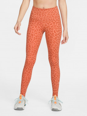 NIKE Colanti W One Df Hr Leopard
