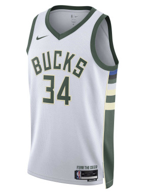NIKE Αμάνικη Μπλούζα Milwaukee Bucks Association Edition 2022/23