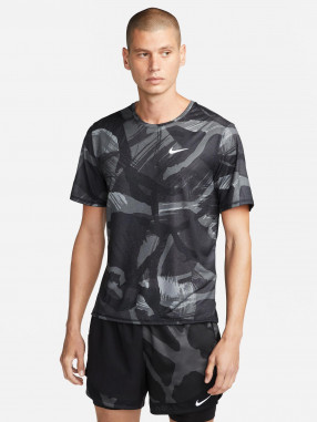 NIKE Κοντομάνικη Μπλούζα M NK DF MILER SS CAMO
