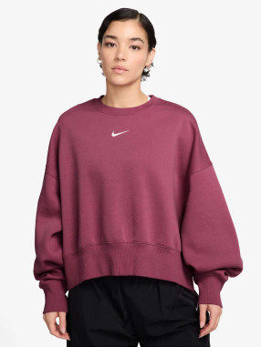 NIKE Μακρυμάνικη Μπλούζα Sportswear Phoenix Fleece