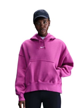 NIKE Μακρυμάνικη Μπλούζα W PHNX FLC OOS PO