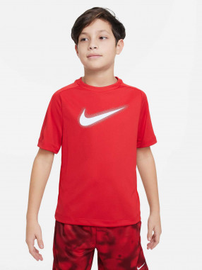 NIKE Παιδική Κοντομάνικη Μπλούζα B NK DF MULTI+ SS TOP HBR