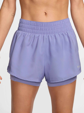 NIKE Къси панталони W NK ONE DF MR 3IN 2N1 SHORT