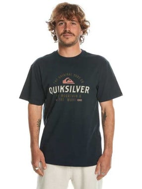 QUIKSILVER Tricou Floating Around Ss